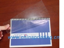 Spiral brochure printing in China with PVC cover SWP6-3