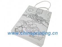 Australian gift bag sticker printing in China 2016 SWP33-11